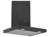 Bosch DWB66BC60 Wandesse Serie 2, Dunstabzugshaube zur Wandmontage 60cm breit, LED-Beleuchtung, Drucktastenschalter,…