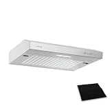 Klarstein SlimVent Dunstabzugshaube Unterbau, 60 cm Unterbauhaube, 178 m³/h Luftstrom, Energieeffizienz…