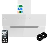 KKT KOLBE Dunstabzugshaube Wandhaube ECCO9005WM, 90 cm kopffrei