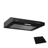 Klarstein SlimVent Dunstabzugshaube Unterbau, 60 cm Unterbauhaube, 178 m³/h Luftstrom, Energieeffizienz…