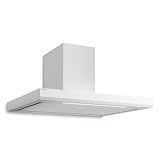 Klarstein Velaire Dunstabzugshaube 90 cm – 595 m³/h, A++ Energieeffizienz, Touch-Bedienung, LED, leise,…