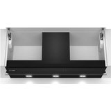 SIEMENS Zwischenbauhaube Serie iQ500 LJ97BAM60 Integrierte Designhaube 90 cm Klarglas schwarz, EEK:…